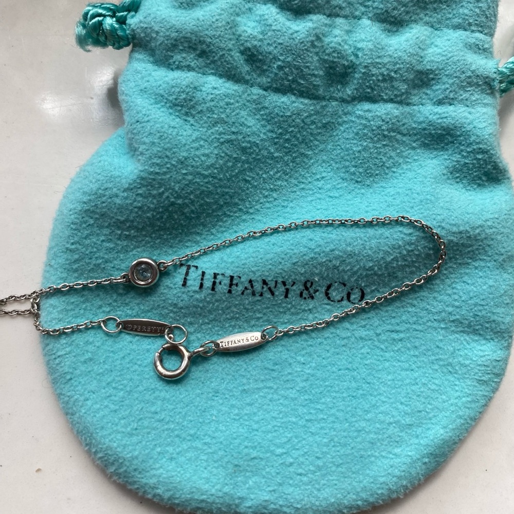 Tiffany Elsa Peretti color by the yard bracelet